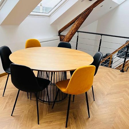 Elegant T4 Centre Reims/Parking Prive Apartment Ngoại thất bức ảnh