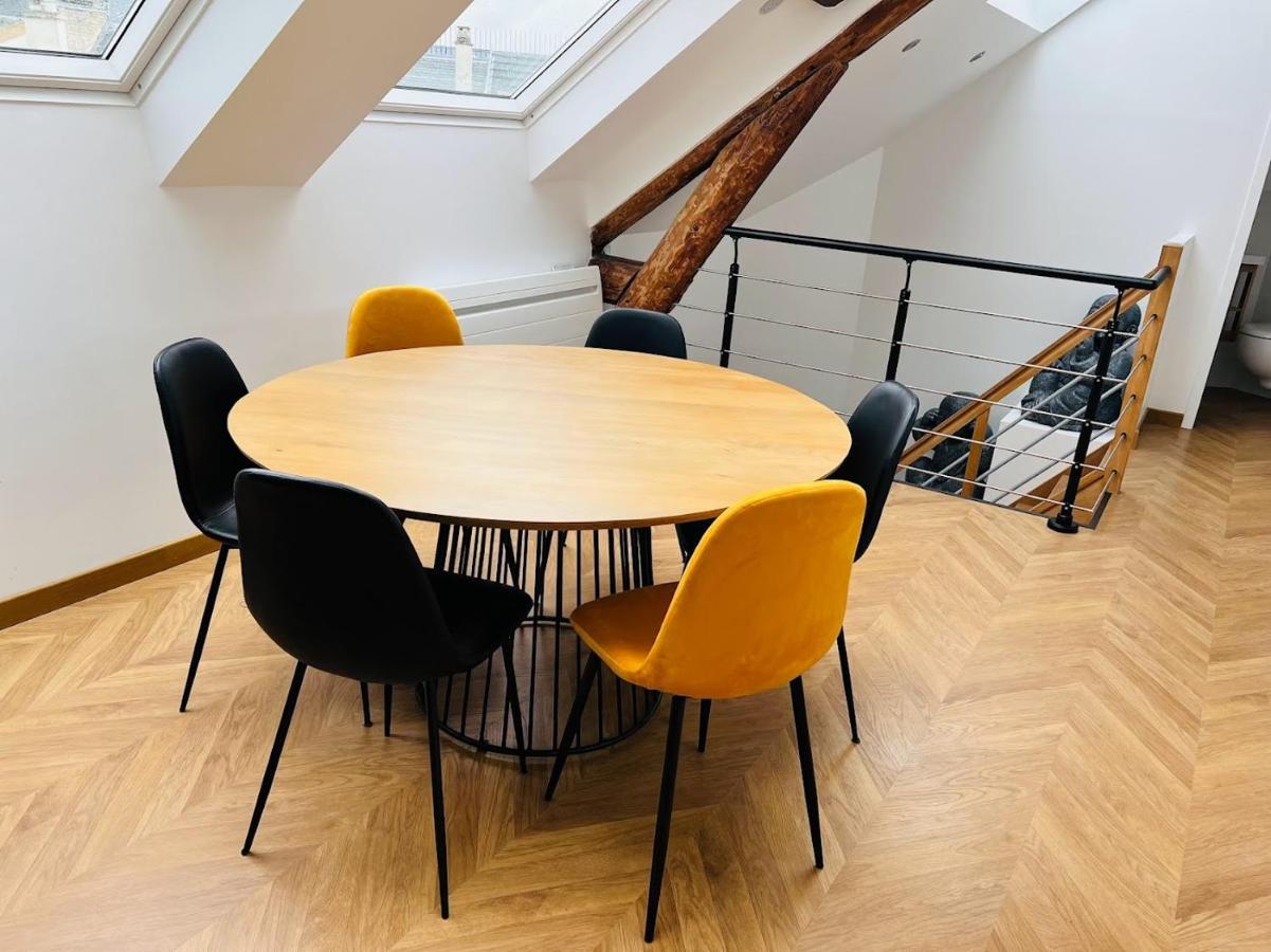 Elegant T4 Centre Reims/Parking Prive Apartment Ngoại thất bức ảnh