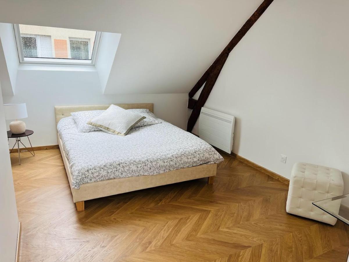 Elegant T4 Centre Reims/Parking Prive Apartment Ngoại thất bức ảnh